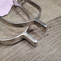 Pr Hammer Head Spurs *gc, clean, 1 widened, scratches
