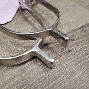 Pr Hammer Head Spurs *gc, clean, 1 widened, scratches