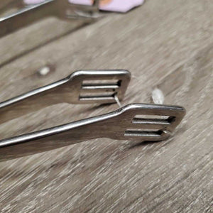 Pr Hammer Head Spurs *gc, clean, 1 widened, scratches