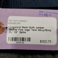 Mesh Quilt Jumper Saddle Pad, tags *new
