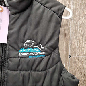Puffy Vest, Zipper "RMSJ - Canadian Championships" *like new