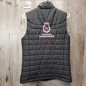 Puffy Vest, Zipper "RMSJ - Canadian Championships" *like new