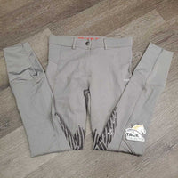 Euro Seat Sticky Knee Breeches *vgc, mnr puckers, threads, seat rubs & pills
