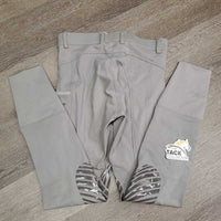 Euro Seat Sticky Knee Breeches *vgc, mnr puckers, threads, seat rubs & pills
