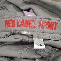 Euro Seat Sticky Knee Breeches *vgc, mnr puckers, threads, seat rubs & pills