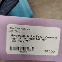 Fleece Cooler, 0 legs/tail *xc, v.mnr hair, dirt
