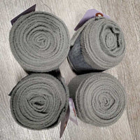 4 Fleece Polos *gc, v.clumpy, clean, faded, loose threads, v.weak velcro
