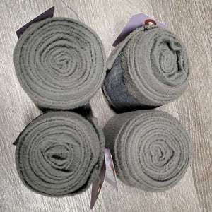4 Fleece Polos *gc, v.clumpy, clean, faded, loose threads, v.weak velcro