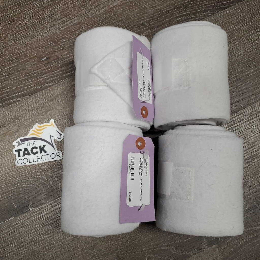 4 Fleece Polos *vgc/xc, clean, mnr hair