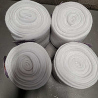 4 Fleece Polos *vgc/xc, clean, mnr hair
