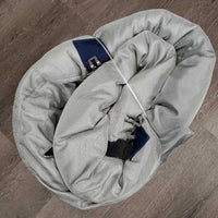 Hvy Winter Blanket, detach neck, tail *vgc, wpf, clean, v. mnr pilly, hair, snags, rubs, repairs