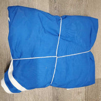 Cotton Sheet, 0 legs/tail *vgc, clean, older, mnr stains, rubs, undone stitching
