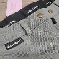 High Waist Ribbed Breeches *vgc, older, mnr snag & stains