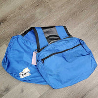Hvy Cordura Western Saddle Trail Bags, Zippers *vgc, clean, stains, older