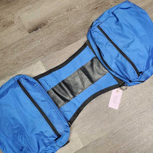 Hvy Cordura Western Saddle Trail Bags, Zippers *vgc, clean, stains, older