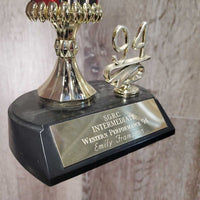 Western Horse Trophy, "Western Performance" 1994 *xc, dusty
