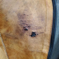 Pr Field Boots, Zips *gc/fair, clean, faded, older, v.scuffed toes, missing laces, lining: holes & stains, No Insoles, v.rubbed heels