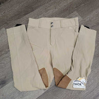 JUNIORS Euroseat Jodphurs, 2 elastics *vgc/xc, mnr seam puckers & loose thread
