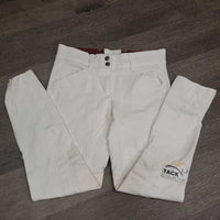 Euroseat Breeches *gc, mnr stains, hair, seam puckers, older
