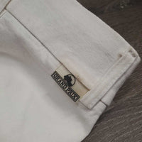 Euroseat Breeches *gc, mnr stains, hair, seam puckers, older
