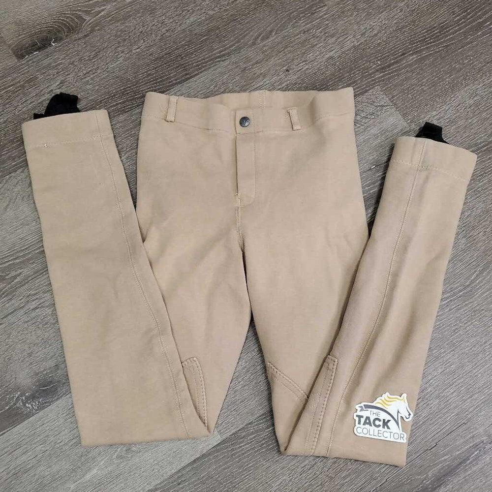 JUNIORS Hvy Cotton Jodphurs, Pull On, 2 Elastics *vgc, mnr stain?discolored, rubs & pills