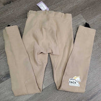 JUNIORS Hvy Cotton Jodphurs, Pull On, 2 Elastics *vgc, mnr stain?discolored, rubs & pills