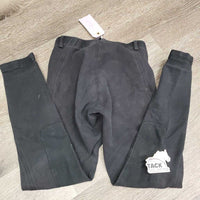 Hvy Cotton Breeches, Pull On *gc, faded, rubs, older
