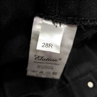 Hvy Cotton Breeches, Pull On *gc, faded, rubs, older