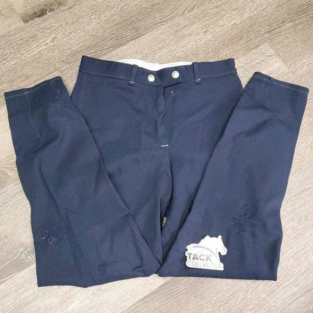 Vintage High Waist Ribbed Breeches *gc, older, rubs, pills & snags, v.hairy