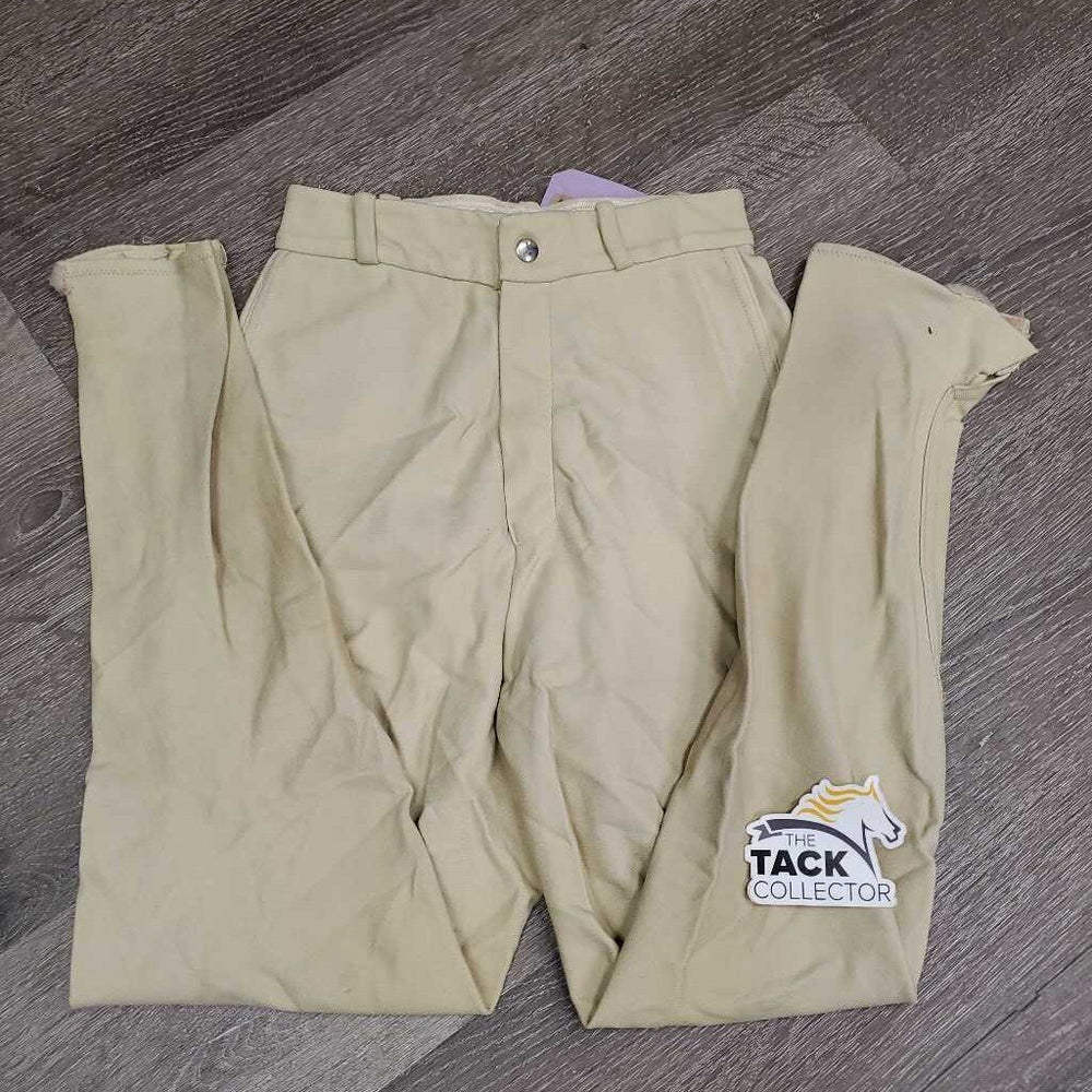 Vintage High Waist Breeches *gc, older, mnr threads, rubs & pills