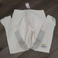 Euroseat Breeches *vgc, seam puckers, mnr stains, discolored seat & legs
