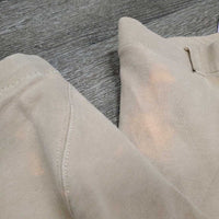 Hvy Cotton Breeches, Pull On *gc/fair, discolored, rubs, pills older, undone seam , stains
