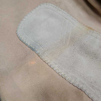 Hvy Cotton Breeches, Pull On *gc/fair, discolored, rubs, pills older, undone seam , stains
