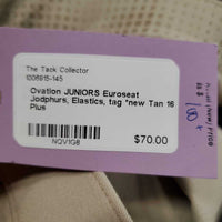 JUNIORS Euroseat Jodphurs, Elastics, tag *new
