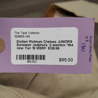 JUNIORS Euroseat Jodphurs, 2 elastics *like new
