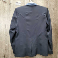 Show Jacket, Mesh Lining, Micro Suede Collar *vgc, older, loose lining
