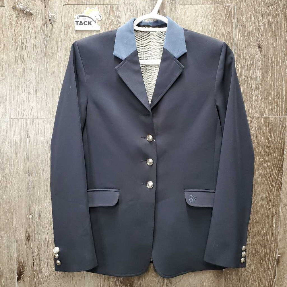 Show Jacket, Mesh Lining, Micro Suede Collar *vgc, older, loose lining