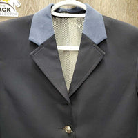 Show Jacket, Mesh Lining, Micro Suede Collar *vgc, older, loose lining