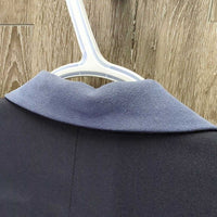 Show Jacket, Mesh Lining, Micro Suede Collar *vgc, older, loose lining, missing 2 buttons
