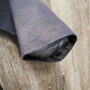 Show Jacket *fair, older, v.discolored & faded, buttons: missing & repaired, v.loose & rubbed cuffs