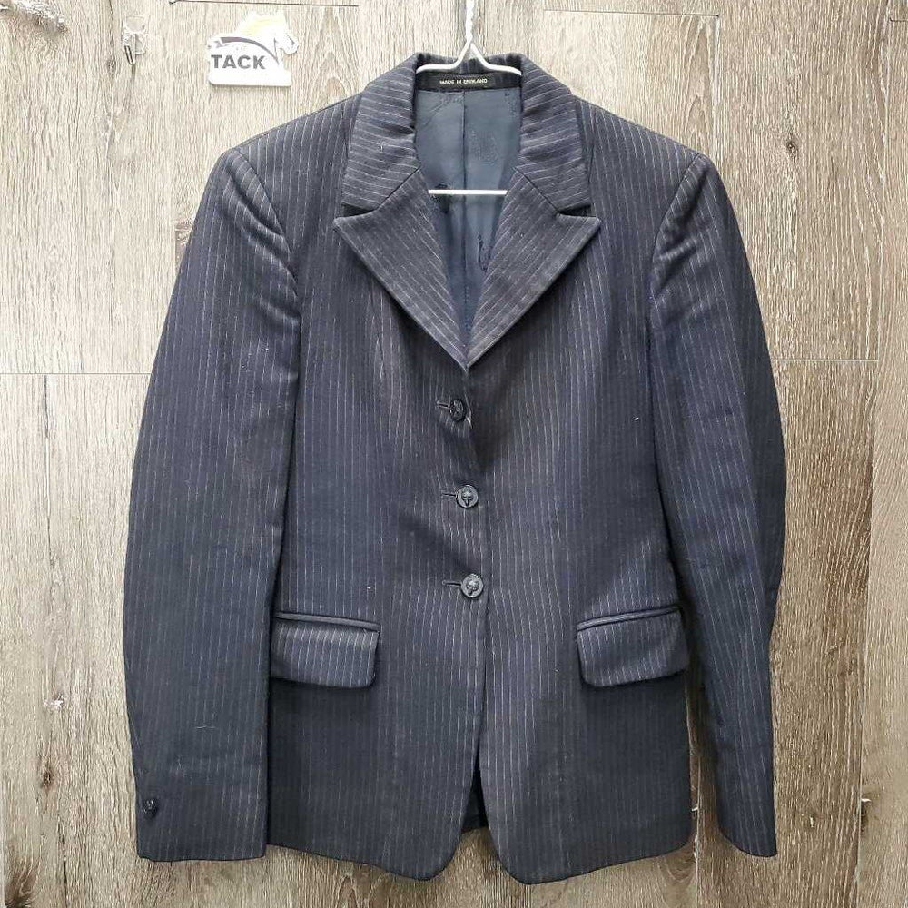 Hvy Wool Show Jacket *gc/fair, older, pit stains, faded, rubs, dirty, stains