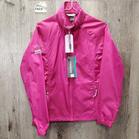 Light Jacket, Collar Hood, Zipper, tag *new
