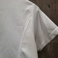 SS Show Shirt, 1/4 Button Up, snap collar *gc/fair, rubs, runs & v.snagged, pits, peeled logo
