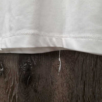 JUNIORS SS Show Shirt, 1/4 Snap Up, snap collar *gc, mnr stains & snags