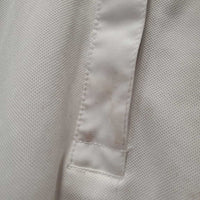 JUNIORS SS Show Shirt, 1/4 Snap Up, snap collar *gc, mnr stains & snags
