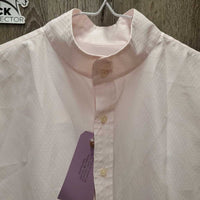 LS Show Shirt *vgc, older, seam puckers, No Collars
