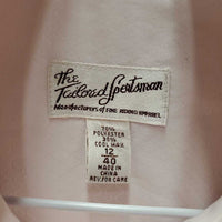 LS Show Shirt *vgc, older, seam puckers, No Collars
