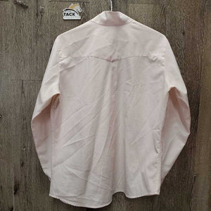 LS Show Shirt *vgc, older, seam puckers, No Collars