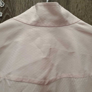 LS Show Shirt *vgc, older, seam puckers, No Collars