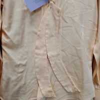 LS Show Shirt, 2x Button Collars *gc, seam puckers, older, rubs, pills
